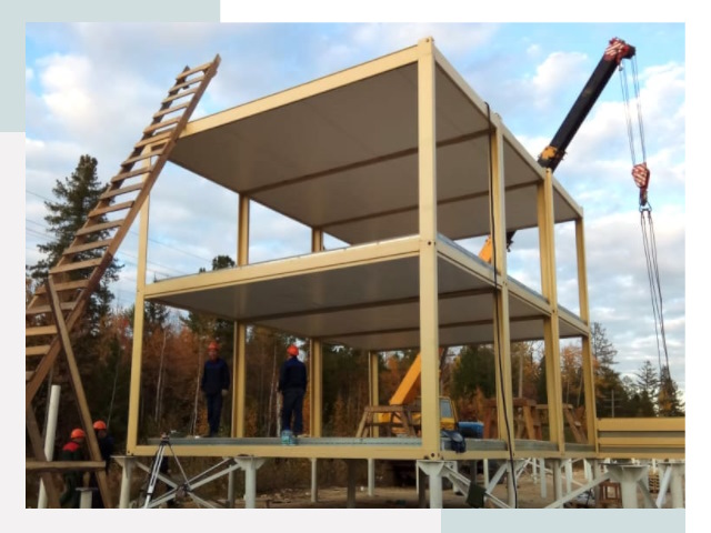 Строительство модульных здания Сарапул