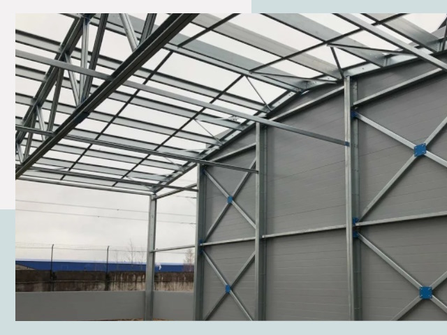 Каркасные ангары от СтальСтрой-Срл по цене от 619 руб.