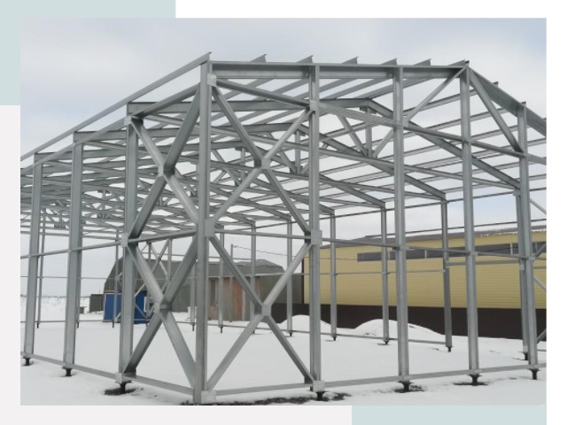 Каркасные ангары в Сарапуле