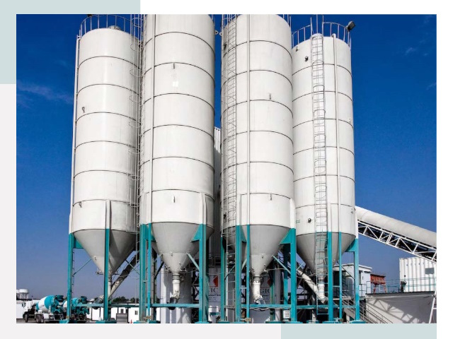 Строительство цементных силосов в Сарапуле