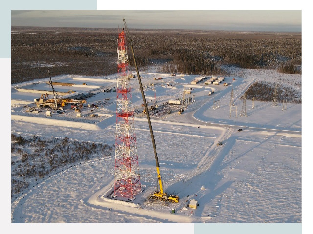 Мачты связи в Сарапуле