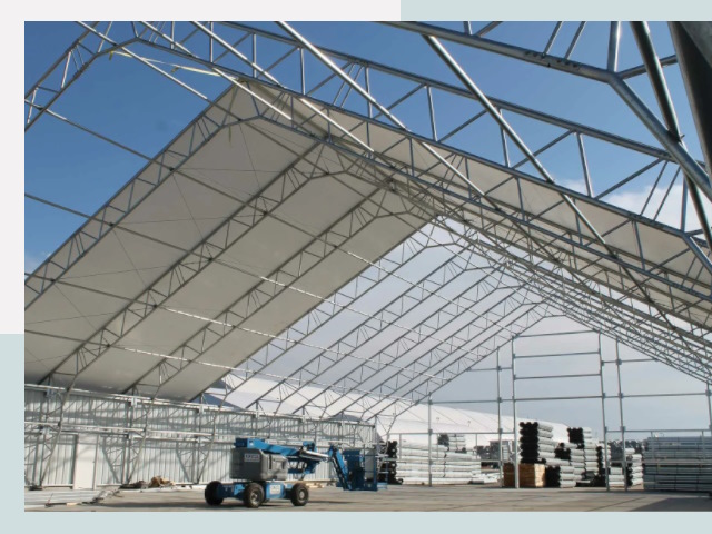 Каркасно-тентовые сооружения от СтальСтрой-Срл по цене 619 руб.