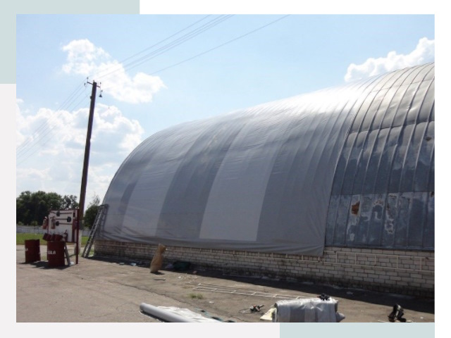 Ремонт ангаров в Сарапуле