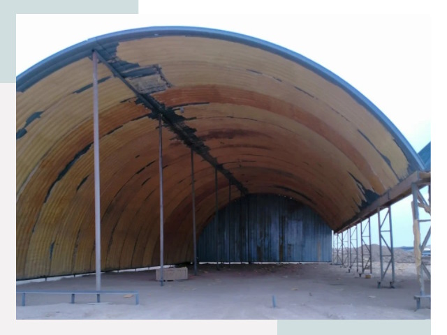 Реконструкция ангаров в Сарапуле