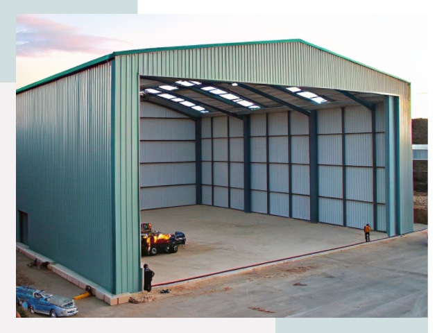 Строительство ангаров в Сарапуле