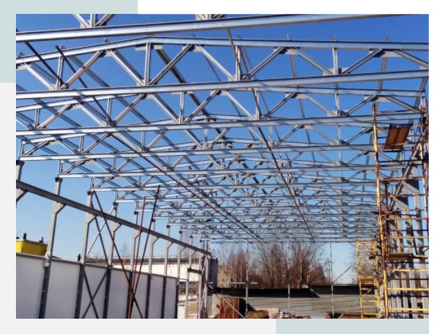 Металлокаркасы для складов в Сарапуле